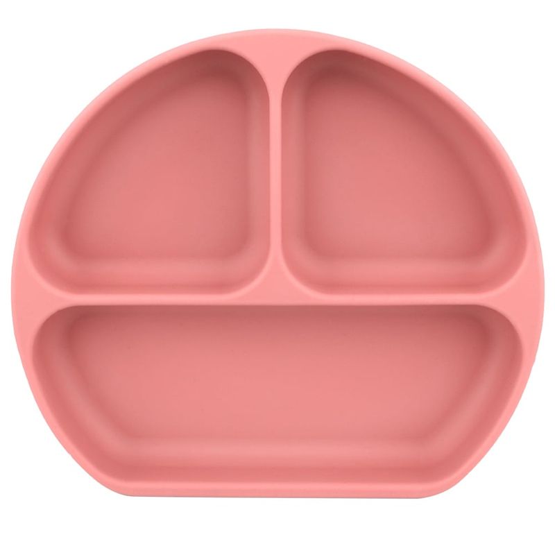 INFANTI - Plato Con Divisiones Rojo Infanti