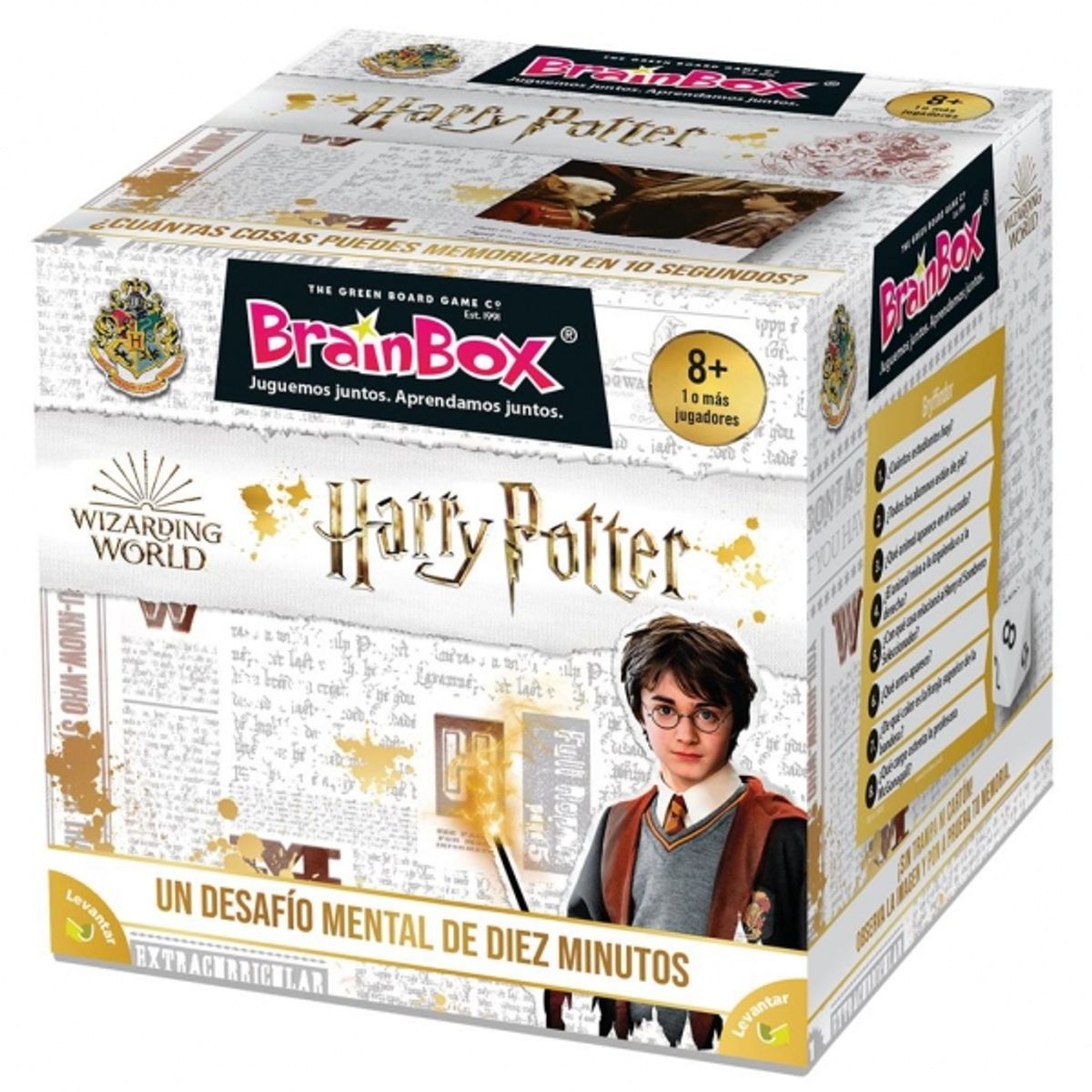 GENERICO - GREEN BOARD GAMES TGG13446 BRAINBOX HARRY POTTER