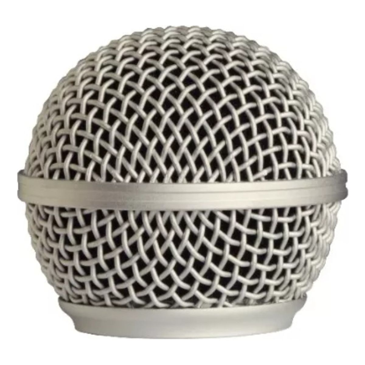 GENERICO - Rejilla Metalica Para Microfono Sm58 Rk143g Shure