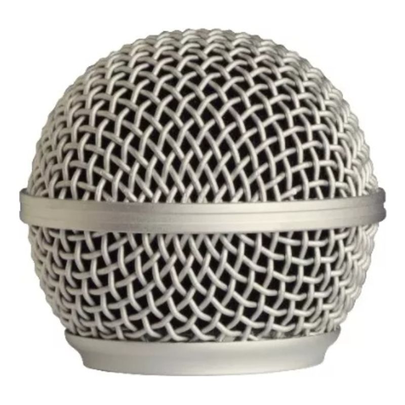 GENERICO - Rejilla Metalica Para Microfono Sm58 Rk143g Shure