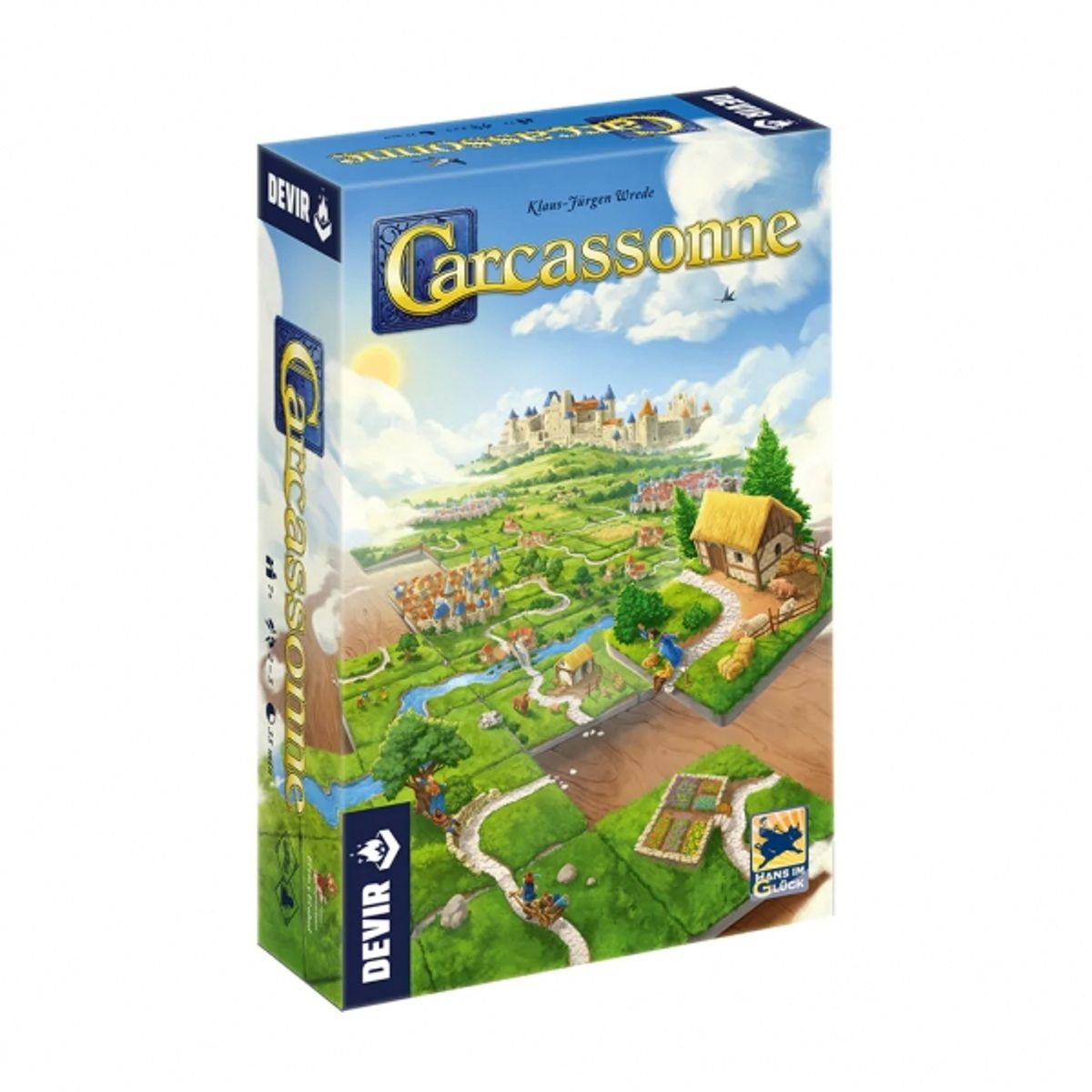 DEVIR - DEVIR JDM CARCASSONNE BASICO ( 2DA EDICION ) BILINGUE