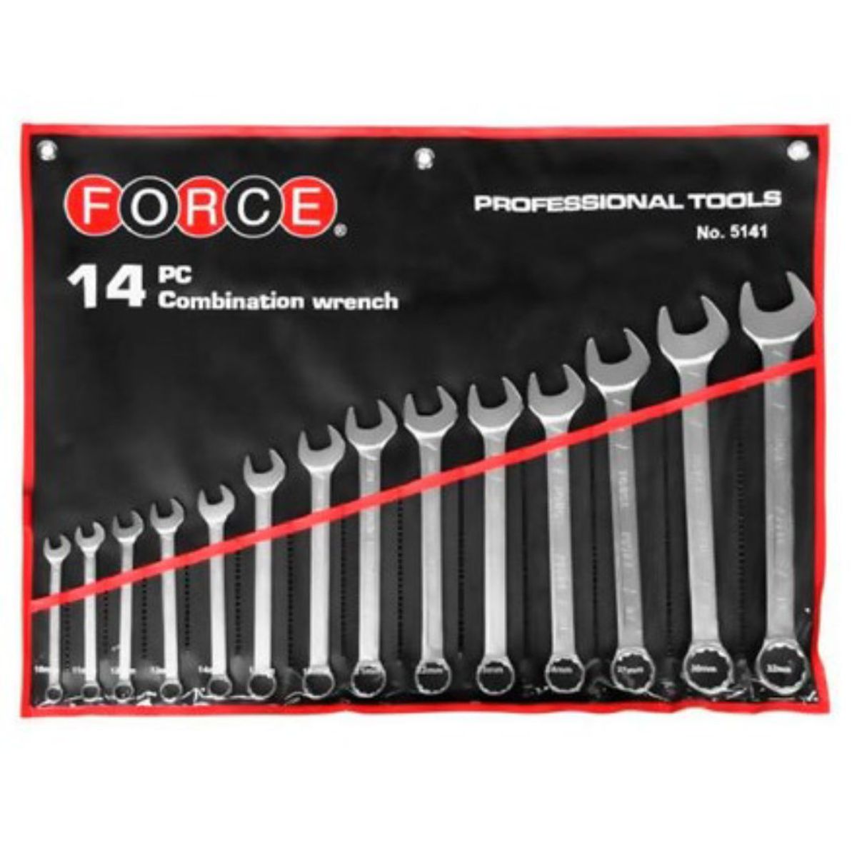 FORCE - Juego Llaves Punta Corona 10 a 32mm 5141 Force