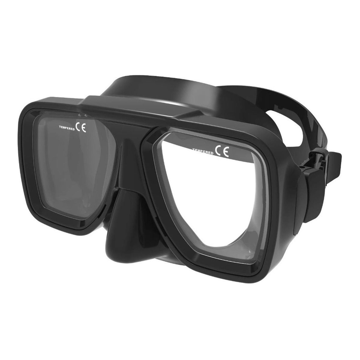 CABOSUB - Máscara de Buceo Caicai Cabosub Ajuste Perfecto Visión Clara - Negro