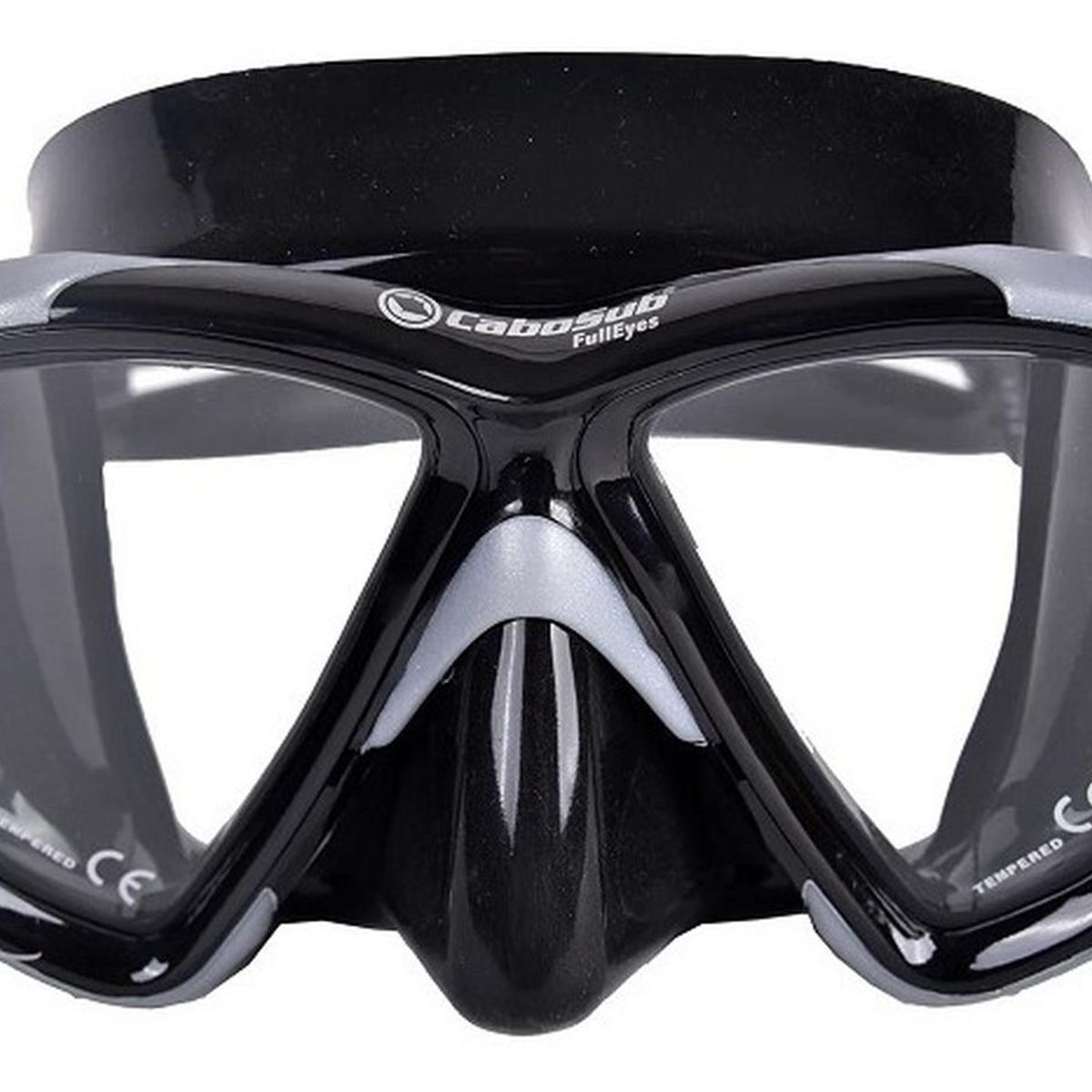 CABOSUB - Máscara para Buceo Full Eyes - Negro