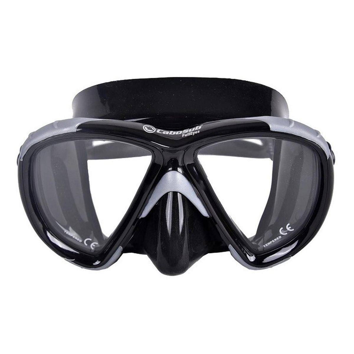 CABOSUB - Máscara para Buceo Full Eyes - Negro