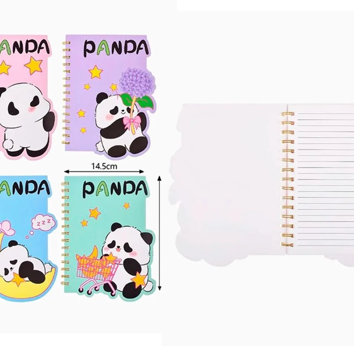 GENERICO - Cuaderno de Líneas Panda