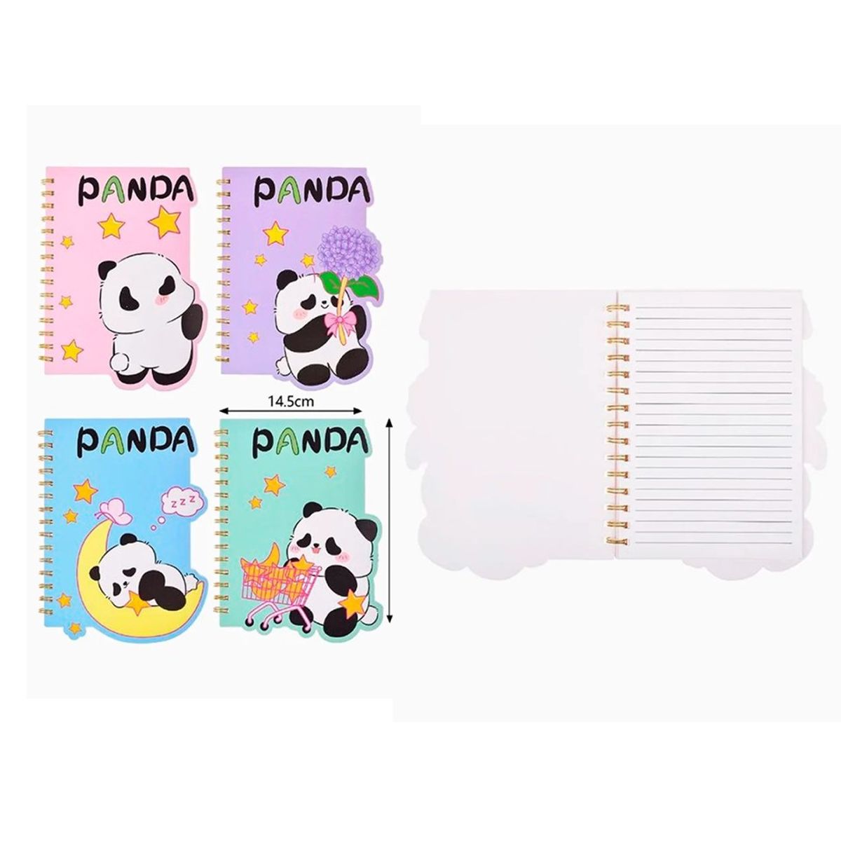 GENERICO - Cuaderno de Líneas Panda