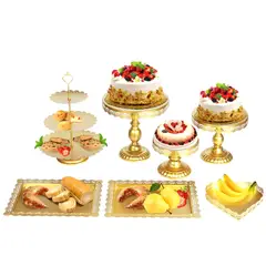 Pasteleria - Set 7 Base Torta Porta Cupcakes Bases Para Tortas Exhibicion