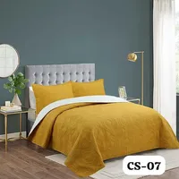 Cobertor Quilt De Verano Plaza y Media 15 Amarillo