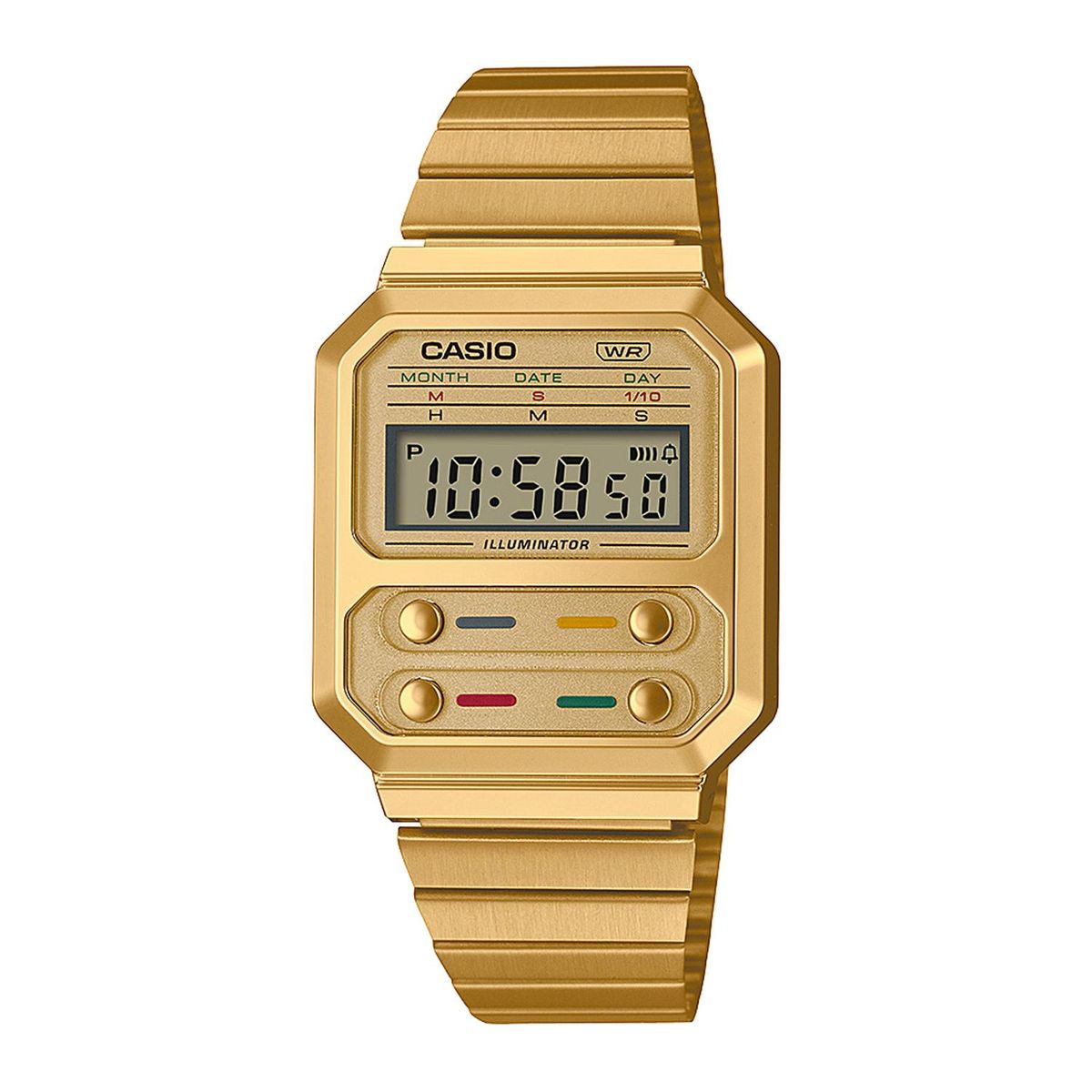 CASIO - Reloj Unisex CASIO A100WEG-9ADF