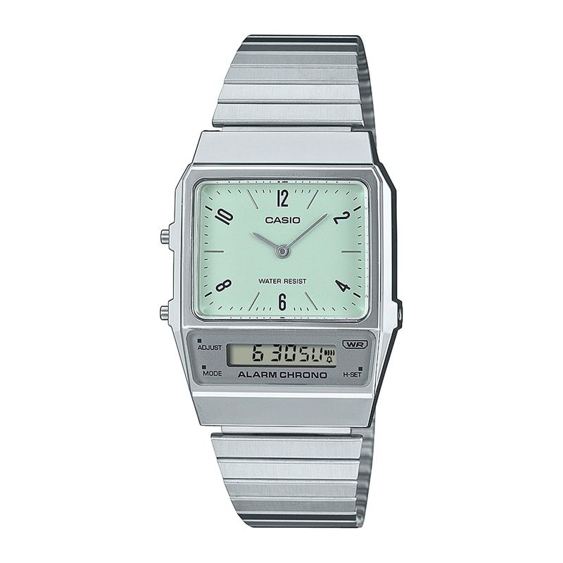 CASIO - Reloj CASIO AQ-800E-3ADF Resina/Cromado Juvenil Plateado