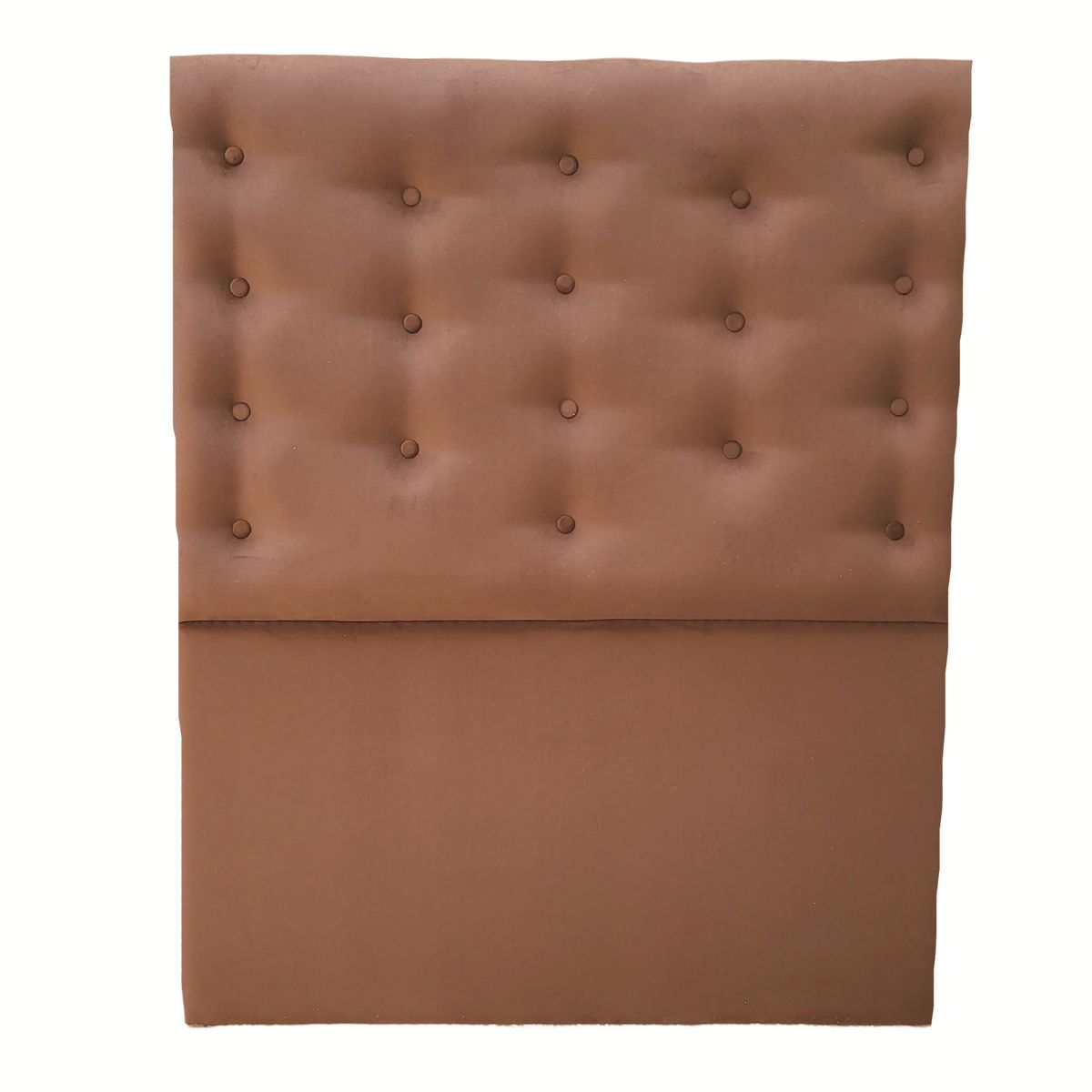 GENERICO - Respaldo 1 Plaza Cafe Felpa Botón a piso Muebles Rimar