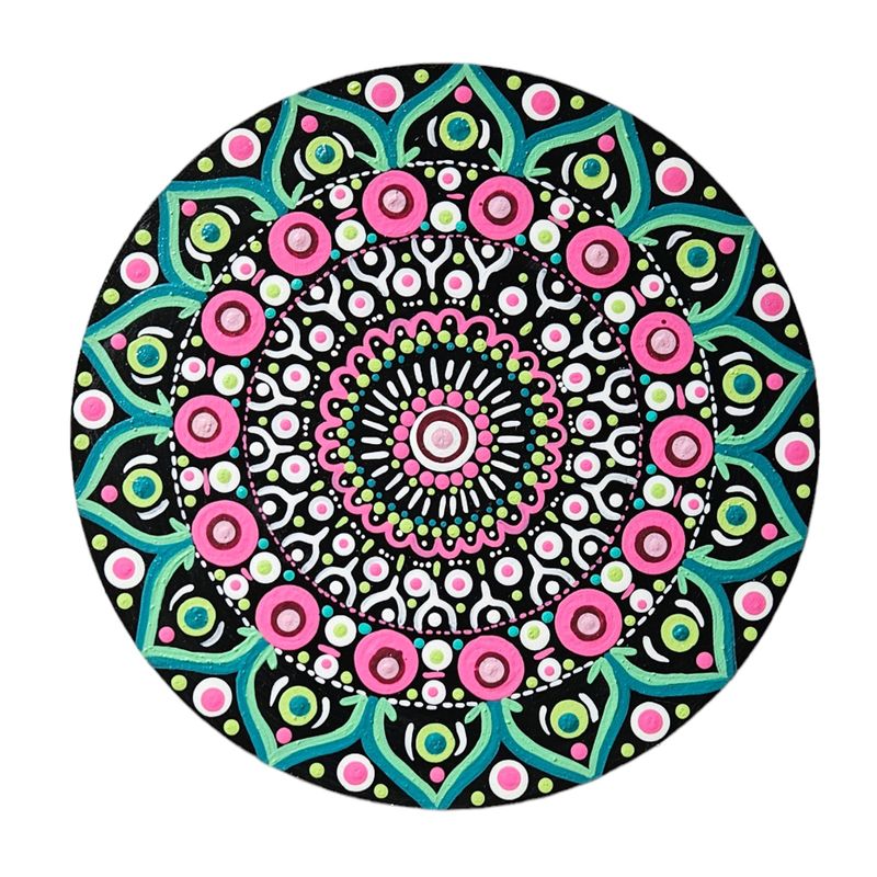 CREA TALLER - Cuadro mandala decorativo 20cm