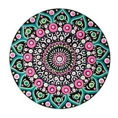CREA TALLER - Cuadro mandala decorativo 20cm