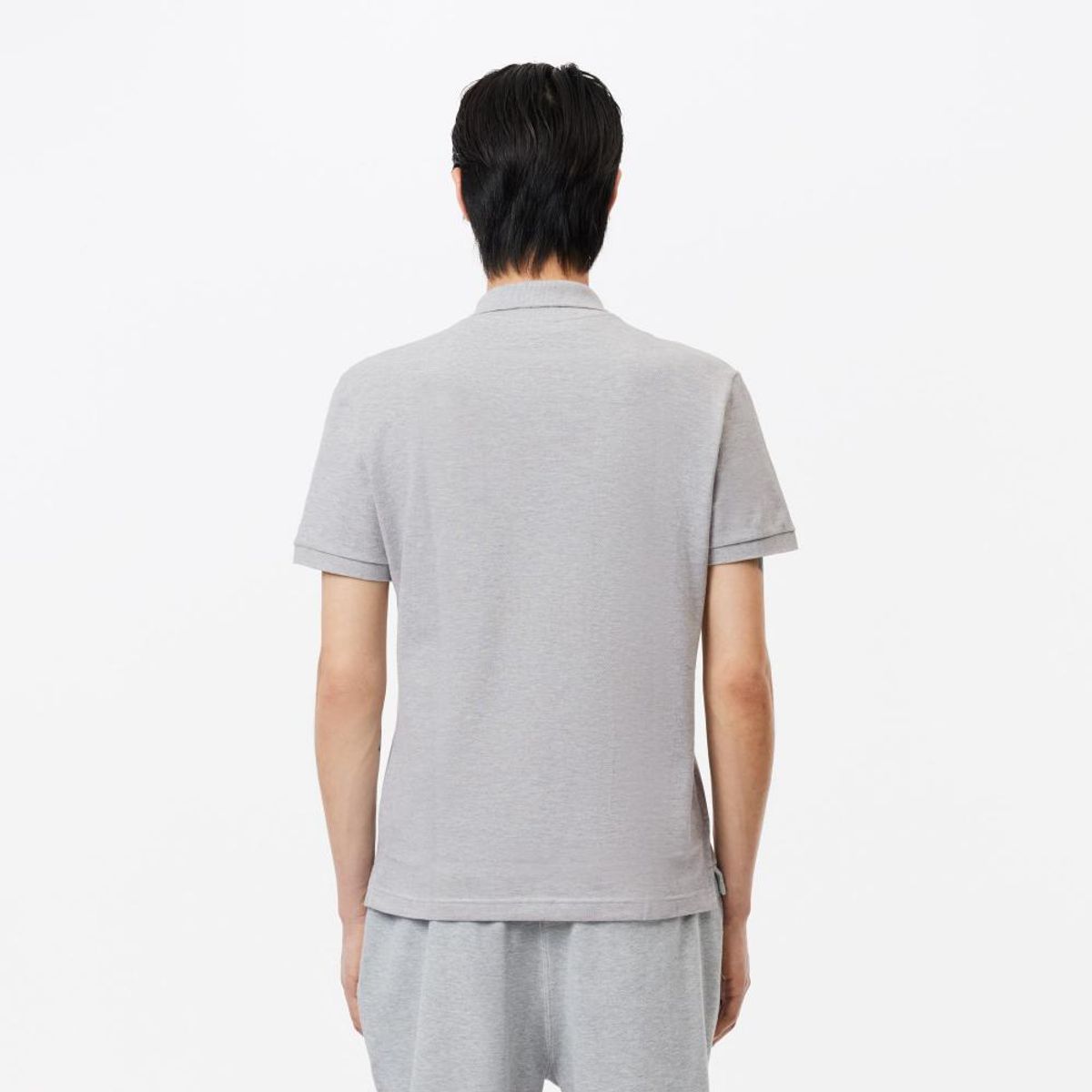 LACOSTE - Polera Polo Algodón Hombre Lacoste PH4012 Gris