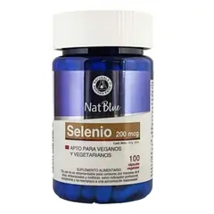 KNOP - Selenio 200 mcb x 100 cápsulas vegetales - Natblue®