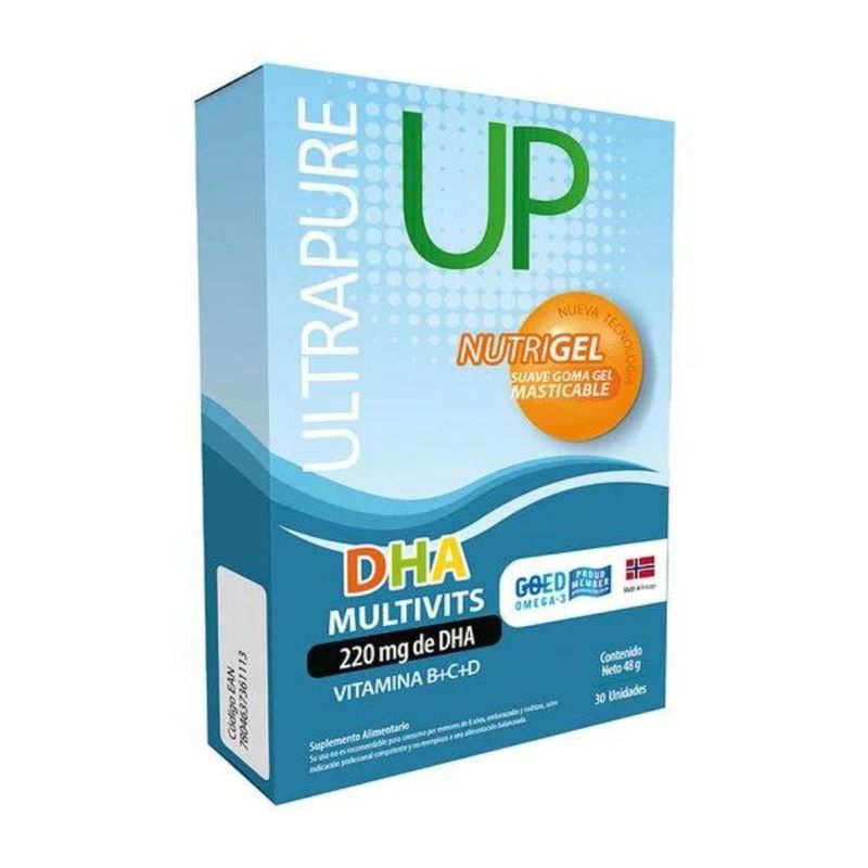NEWSCIENCE - Omega UP DHA Multivits x30 Nutrigel, New Science