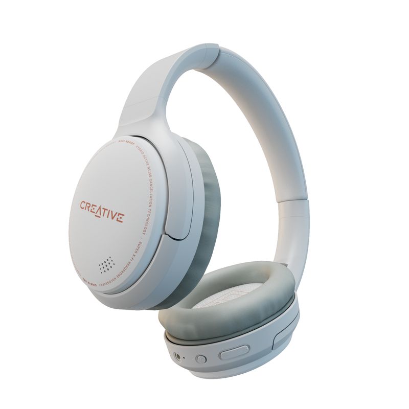 CREATIVE - Audifono Inalambrico Creative Zen Hybrid ANC Blanco BT 5.0