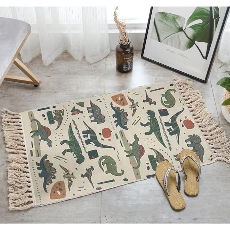 ANGELES DEL HOGAR - Alfombras Pasilleras de Lino 60 cm x 110 cm