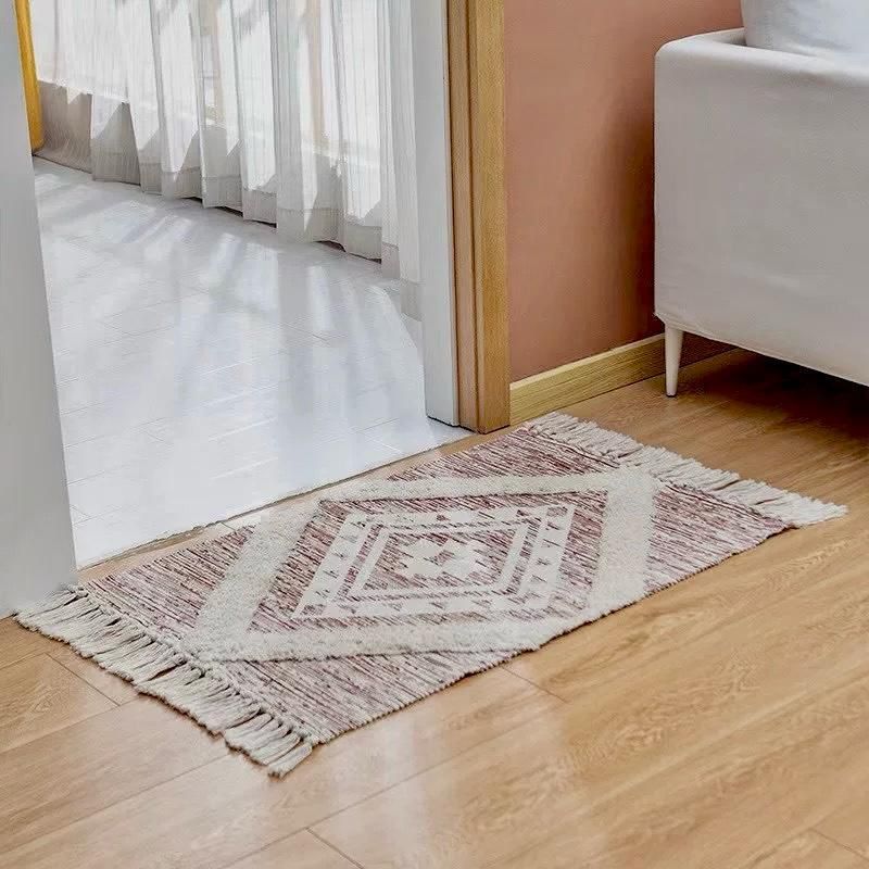 ANGELES DEL HOGAR - Alfombras Pasilleras de Lino 60 cm x 110 cm