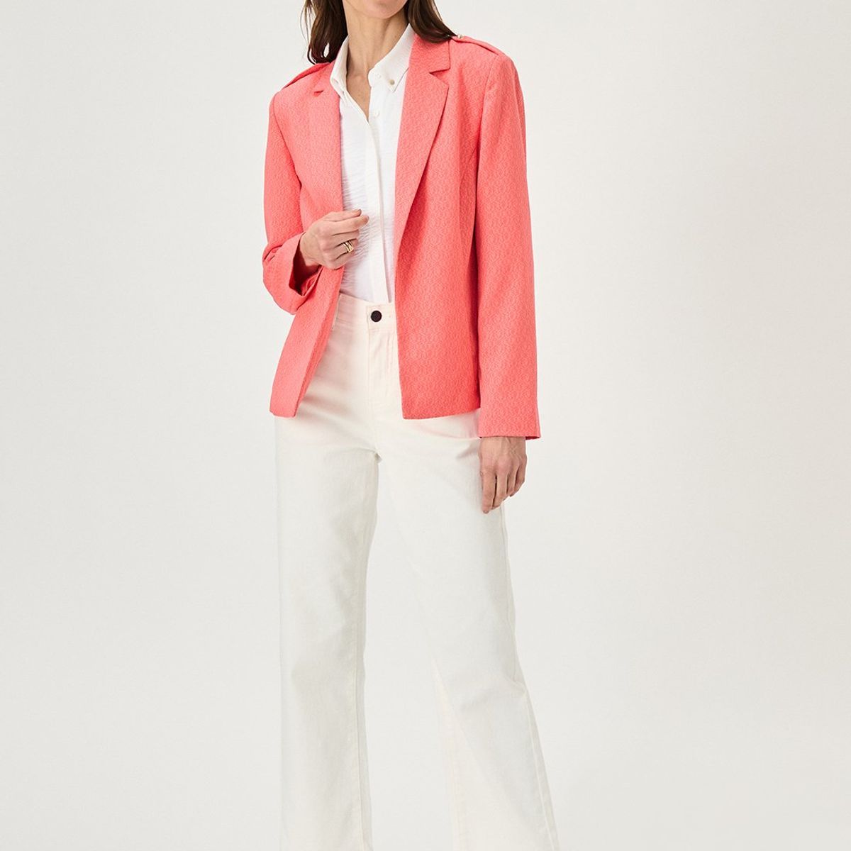 MA GRIFFE - Blazer Coral Mujer Magriffe