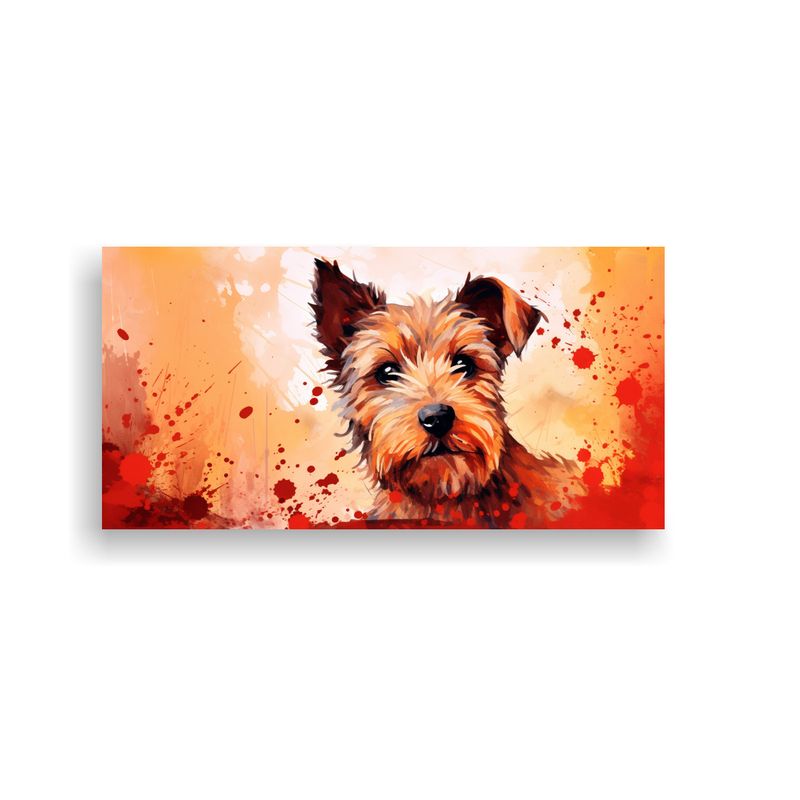 GENERICO - Cuadros Decorativos Arte Pop Neo De Terrier En Col 160x80cm