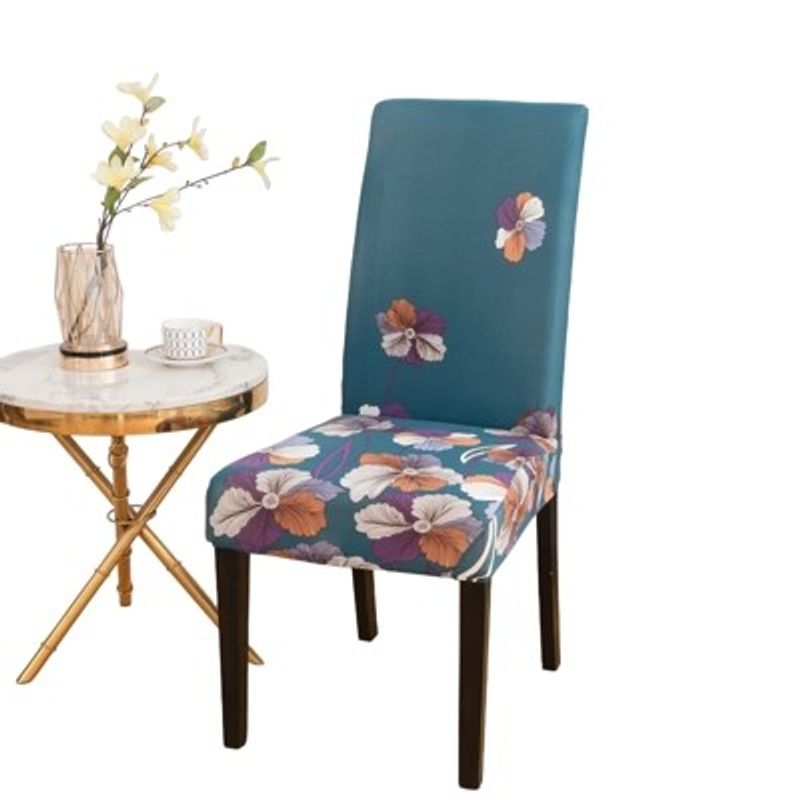 ANGELES DEL HOGAR - Pack de 6 fundas Cubre Silla Estampado Diseño 8