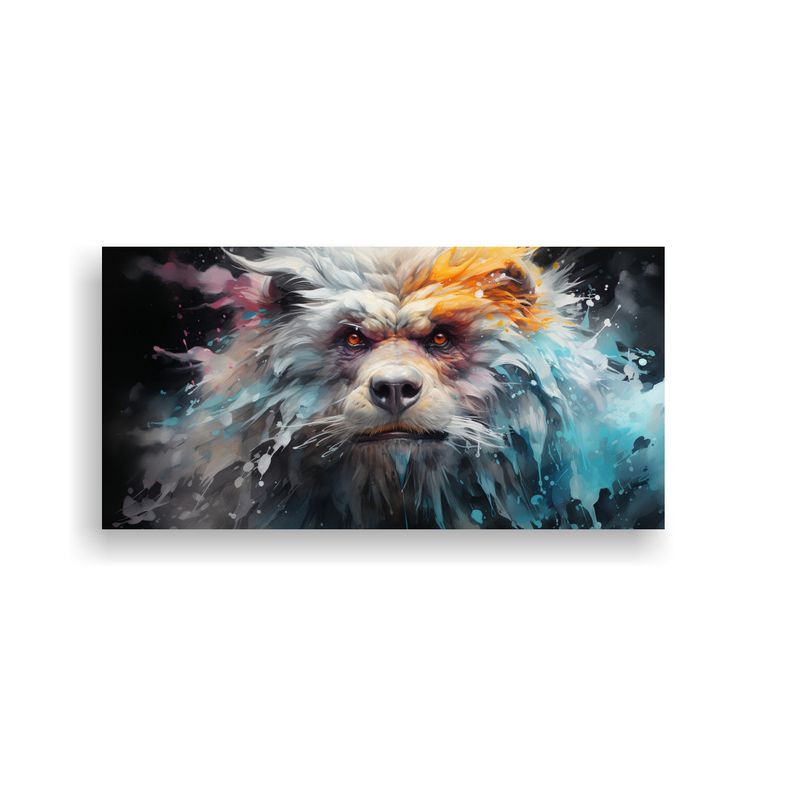 GENERICO - Tela En Bastidor Estilo Galería Pintura Acuarela 160x80cm