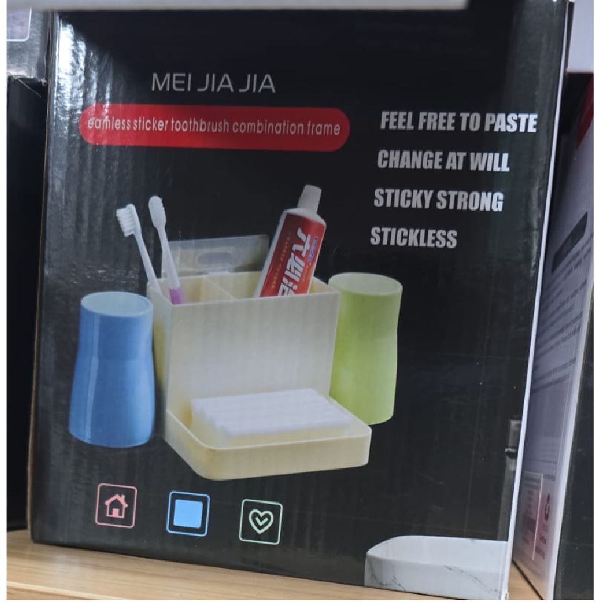 ANGELES DEL HOGAR - Soporte Organizador para cepillo de dientes