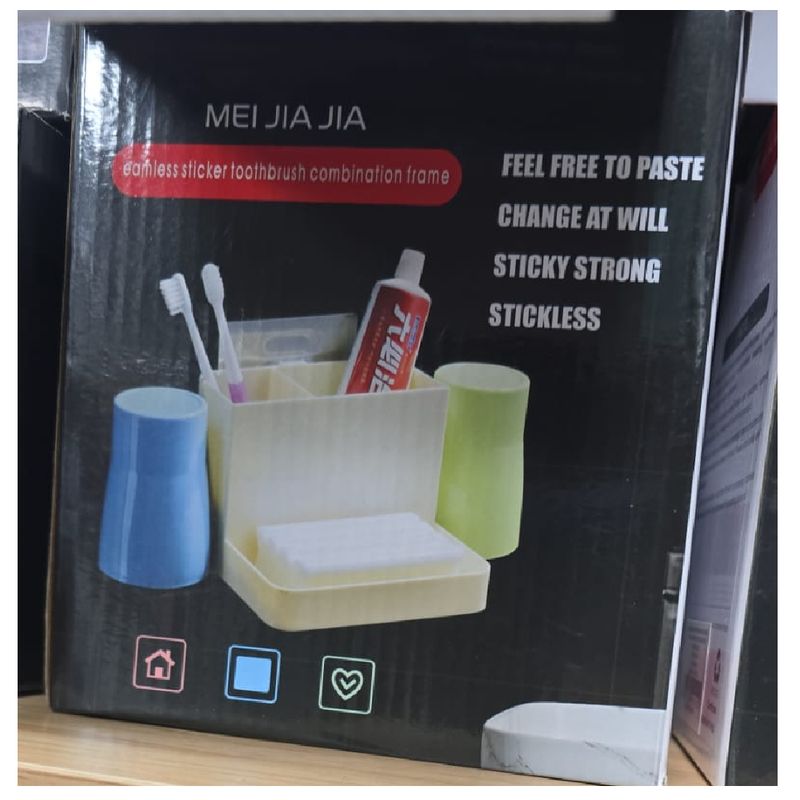 ANGELES DEL HOGAR - Soporte Organizador para cepillo de dientes
