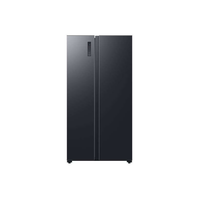 SAMSUNG - Samsung Refrigerador Side by Side 490 L con Twist Ice Maker Color Negro
