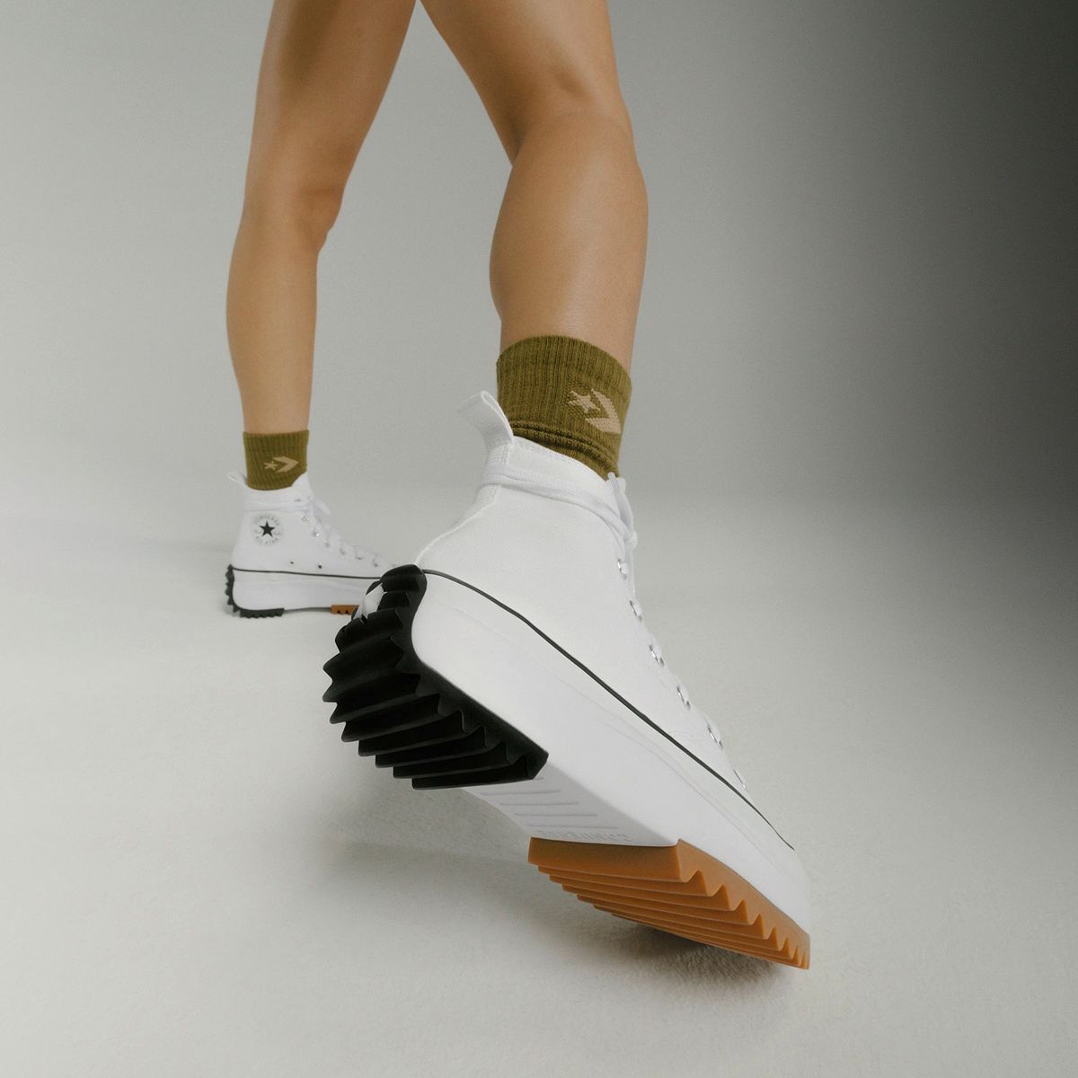 CONVERSE - Run Star Hike Zapatilla Urbana Mujer Blanca Converse
