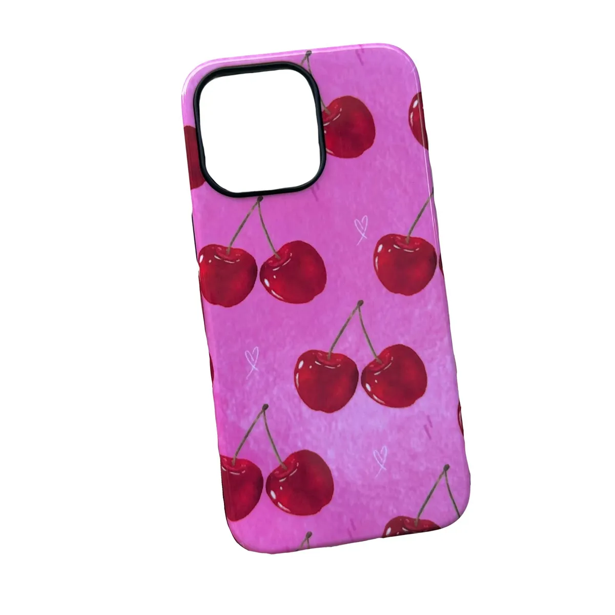 GENERICO - Carcasa de Cereza para iPhone 15 Pro Max