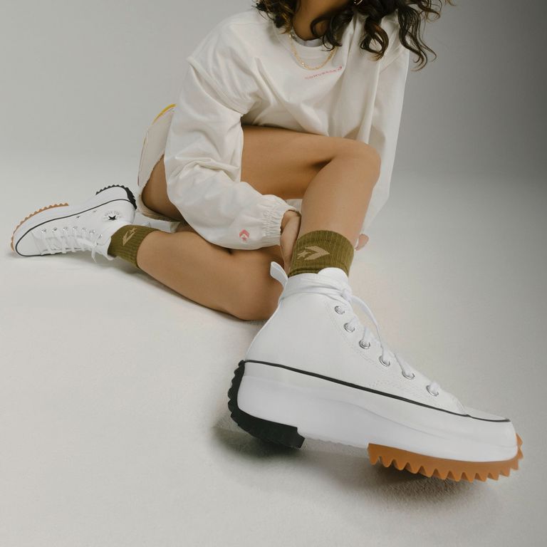 CONVERSE Run Star Hike Zapatilla Urbana Mujer Blanca