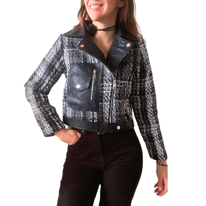 ME MATO TIENDA - Parka mujer negra reversible tienda Me mató