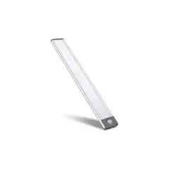 ANGELES DEL HOGAR - Luz Barra Led Recargable Con Sensor De Movimiento Multiuso