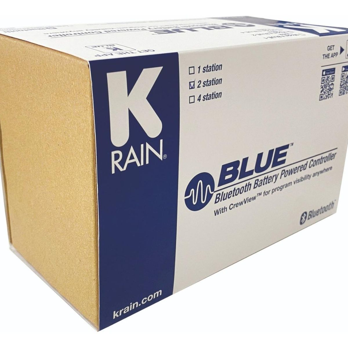 AGROSYSTEMS - Programador Batería 9 Volt Dc K-rain 2 Estaciones (latch)