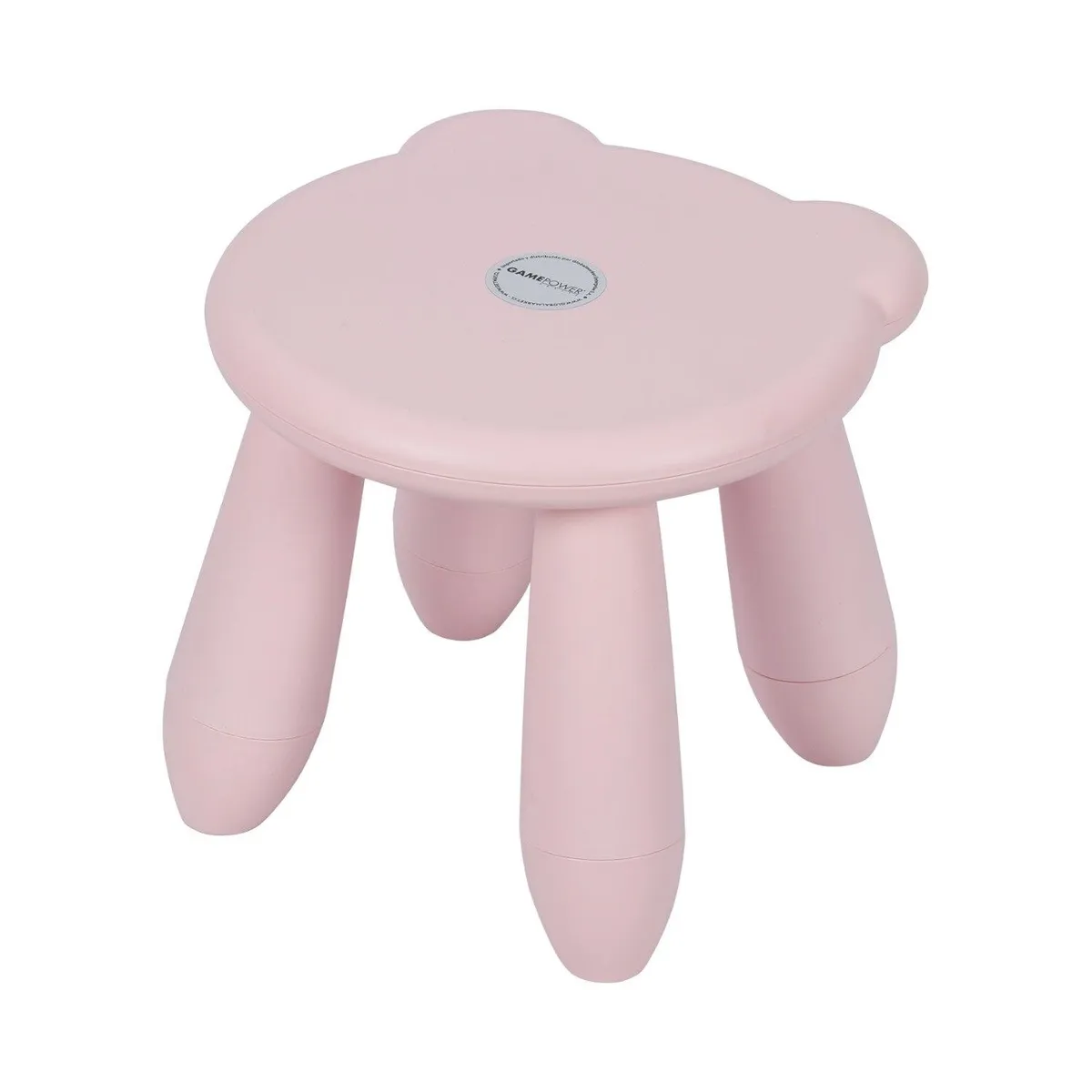 GAME POWER - Piso Plástico Rosado para niños 30x28cm Gamepower