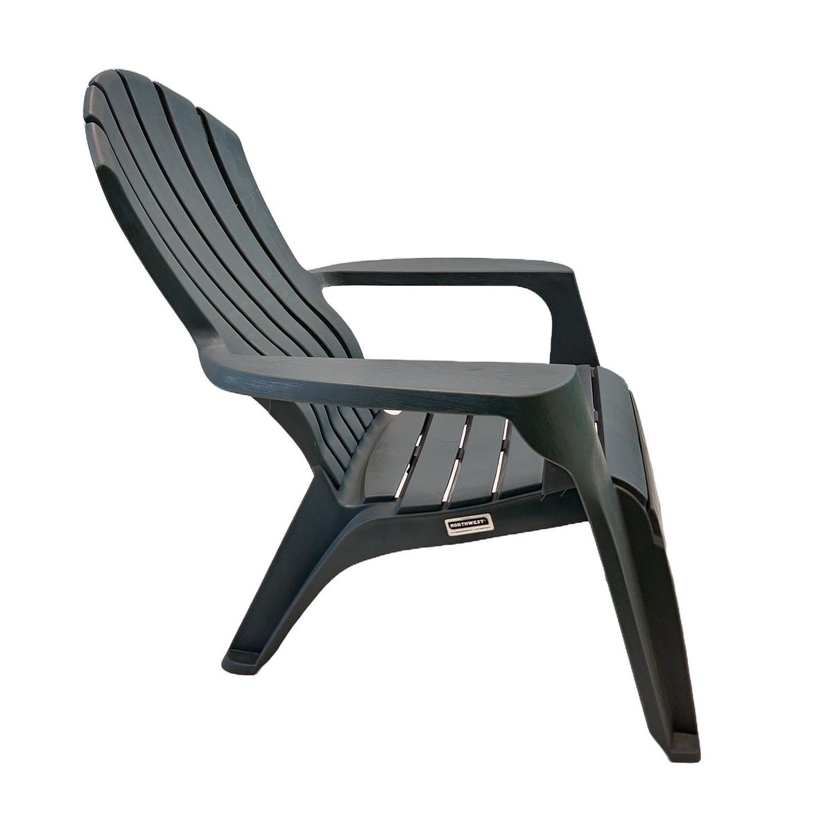 NORTHWEST - Silla Reposera Plastica Terraza Negra Northwest