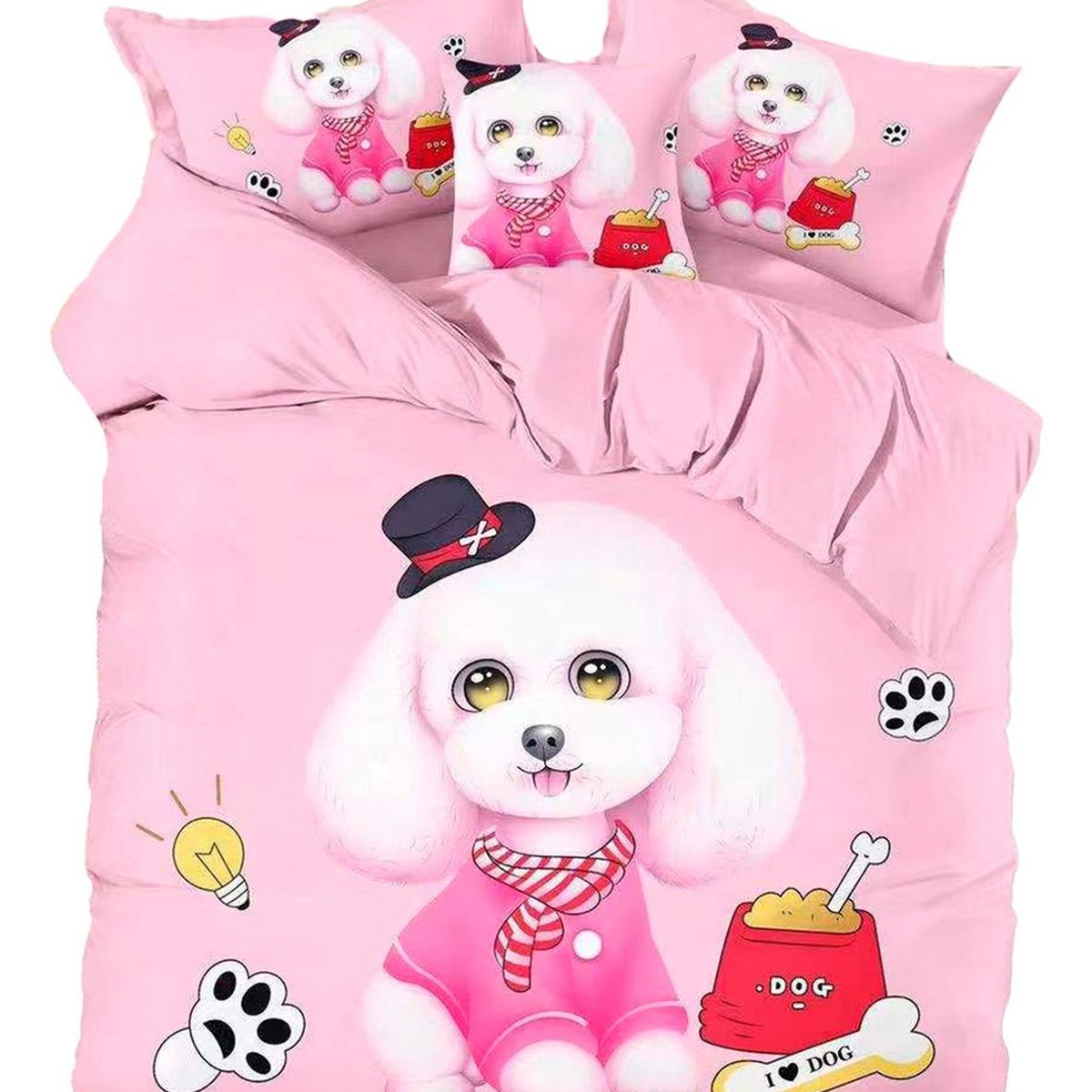 GENERICO - Cubrecama Quilt Verano 1.5 Plazas +funda 50x70 Mini Toy 611