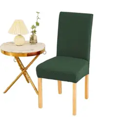 ANGELES DEL HOGAR - Pack de fundas Cubre Silla Texturizado Verde