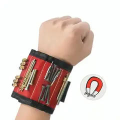 OEM - Pulsera Muñequera Magnética Sujeta Herramientas Tornillos
