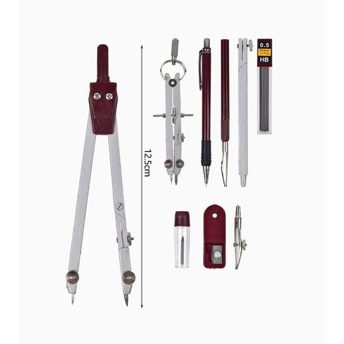 GENERICO - Set de Compás Color Cafe