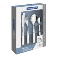 Juego de Cubiertos 24 Piezas Amazonas Acero Inoxidable