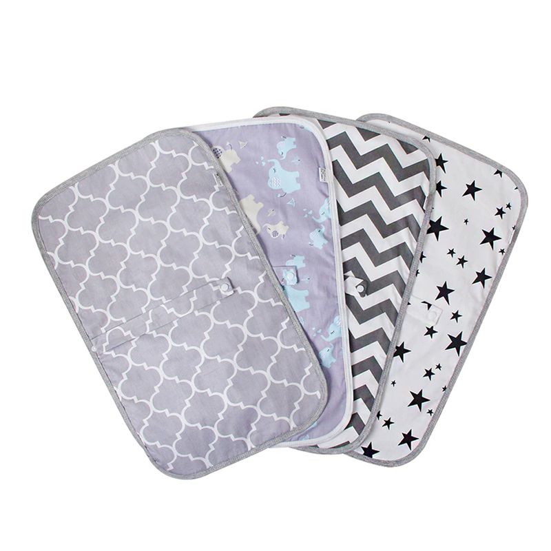 GENERICO - Mudador Portátil Algodón Impermeable Cambiador Bebe