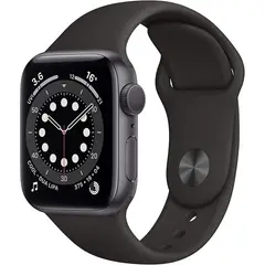 APPLE - Watch Series 6 2020 GPS 44mm Negro - Reacondicionado