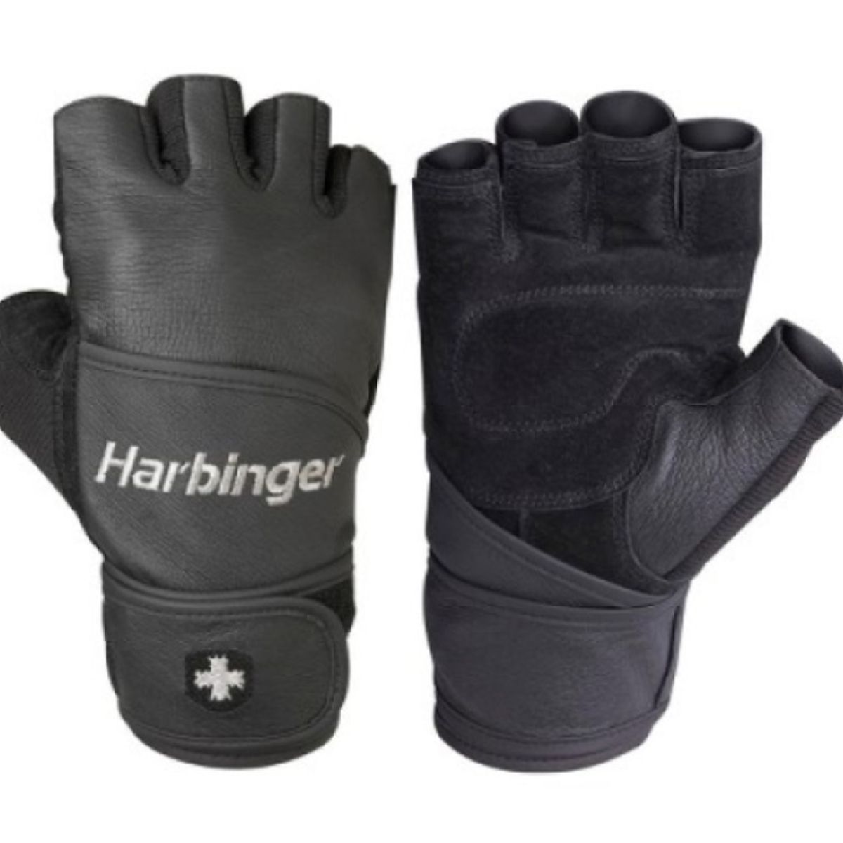HARBINGER - Guantes De Gimnasio Para Pesas Harbinger Classic L Black