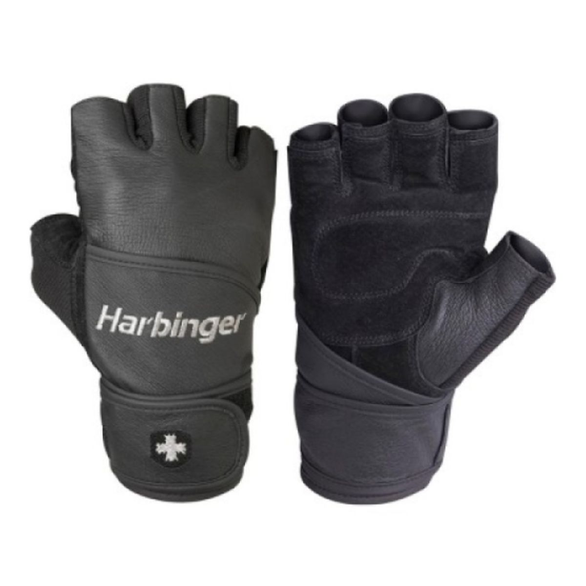 HARBINGER - Guantes De Gimnasio Para Pesas Harbinger Classic L Black