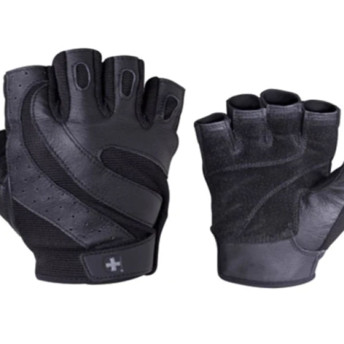 HARBINGER - Guantes De Gimnasio Para Pesas Harbinger Pro L Black