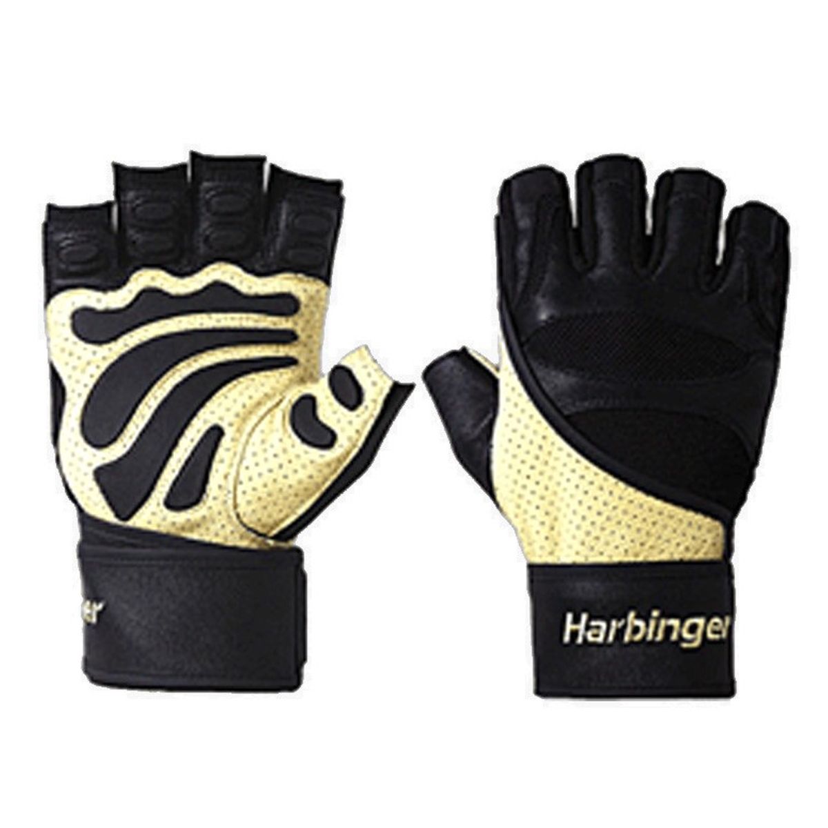 HARBINGER - Guantes De Gimnasio Para Pesas Harbinger Big Grip II WW